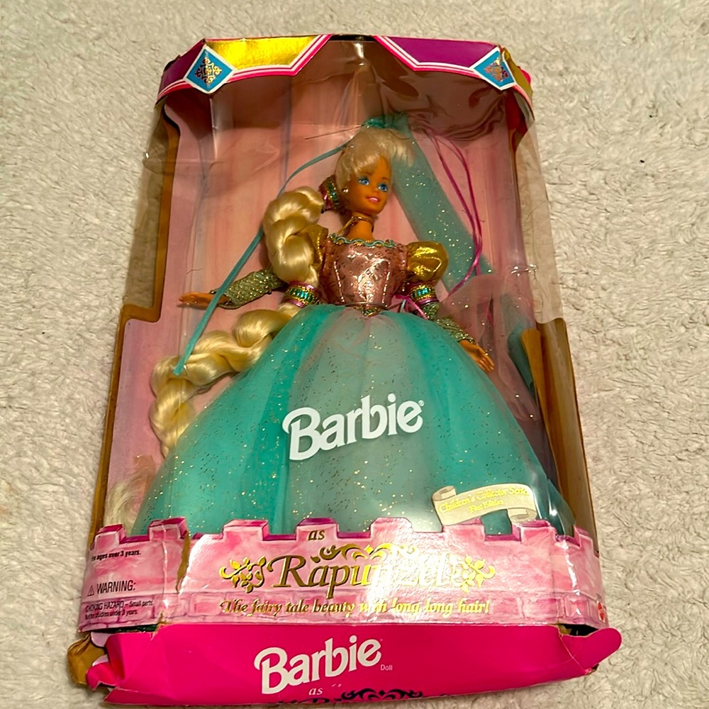 1994 VINTAGE BARBIE RAPUNZEL DOLL (CHILDREN’S COLLECTOR SERIES-FIRST EDITION)